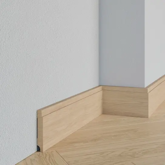 Bestel Nu Luxe plint - Eiken - 15 x 90 mm